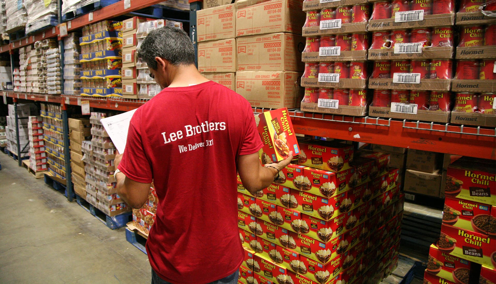 pickup service at lee brothers